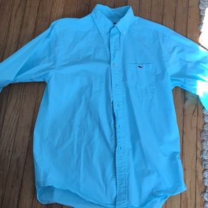 Vineyard Vines Tucker Shirt Men’s Medium - Aqua
